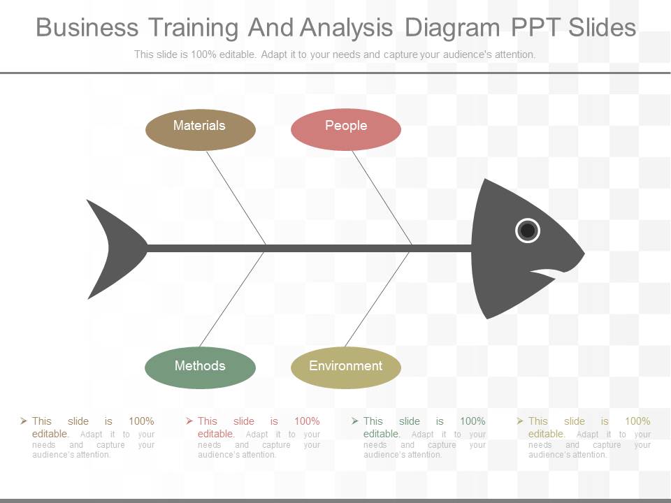Business Training And Analysis Diagram Ppt Slides