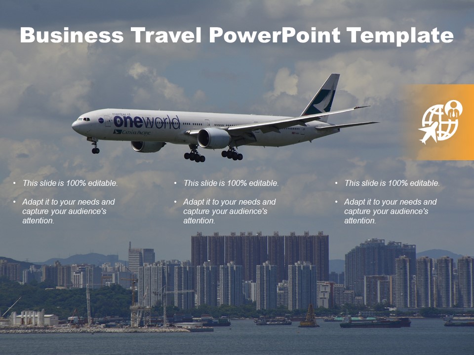 Business Travel Free PowerPoint Diagram