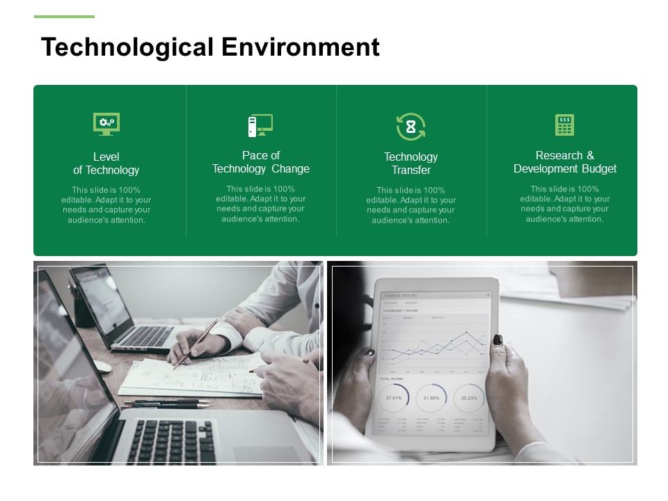 Business Working Condition Technological Environment Ppt Outline Inspiration PDF