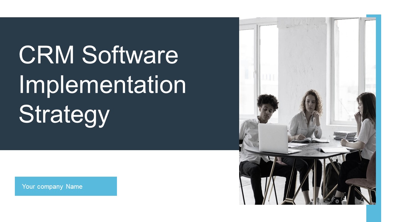 CRM Solutions Implementation Strategy Ppt PowerPoint Presentation Complete Deck With Slides