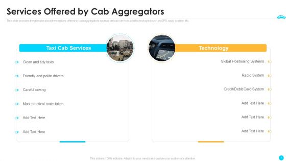 Cab Aggregator Venture Capital Funding Pitch Deck Ppt PowerPoint Presentation Complete With Slides