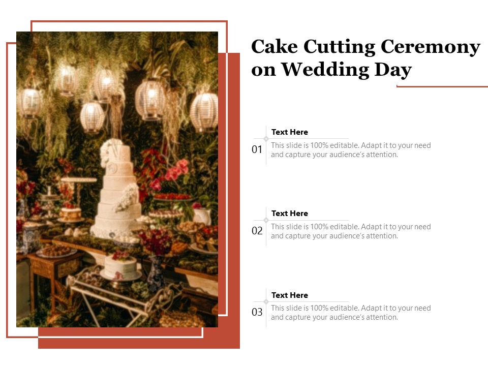 Cake Cutting Ceremony On Wedding Day Ppt PowerPoint Presentation Professional Model PDF