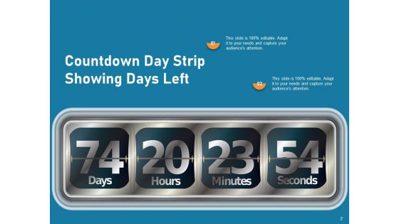 Calendar Countdown Timer Deadline Clock Ppt Powerpoint Presentation Complete Deck