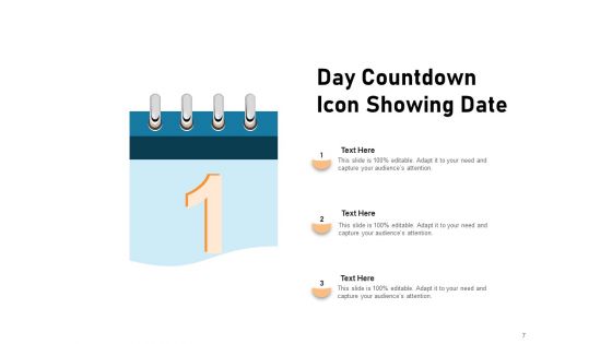 Calendar Countdown Timer Deadline Clock Ppt Powerpoint Presentation Complete Deck