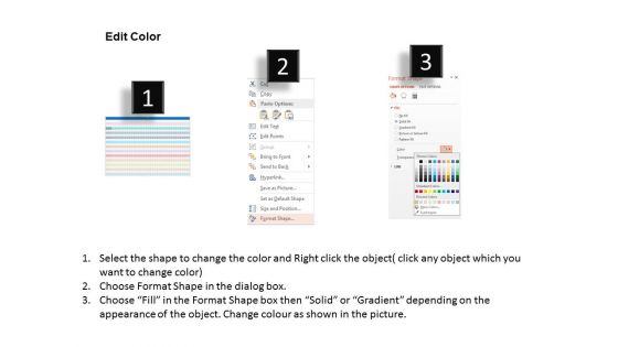Calendar Diagram Of Year 2017 Powerpoint Templates