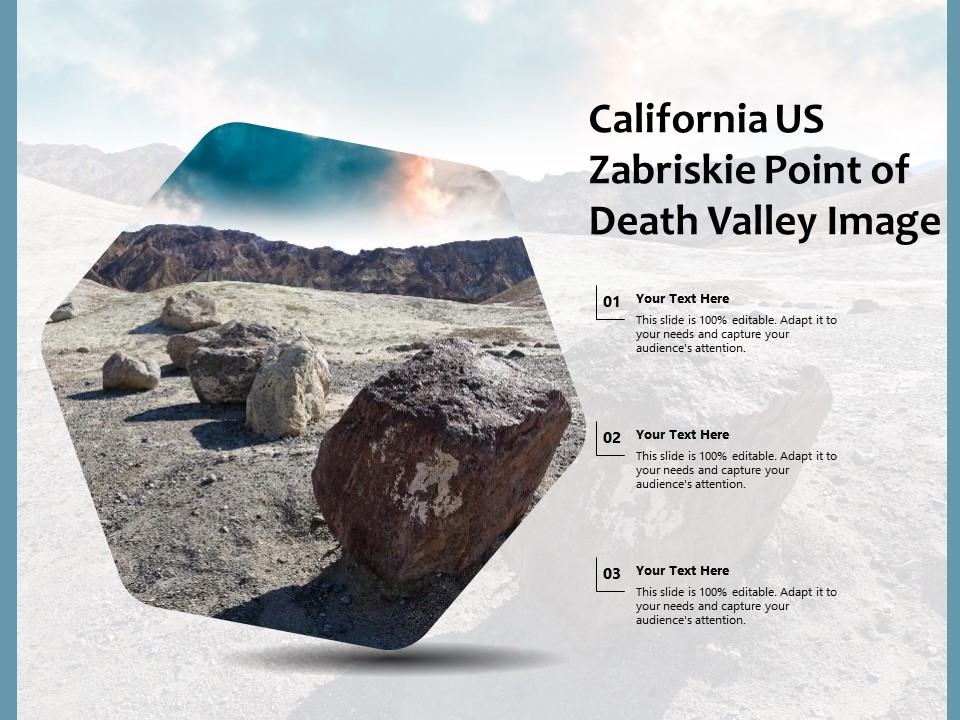 California US Zabriskie Point Of Death Valley Image Ppt PowerPoint Presentation Summary Guidelines
