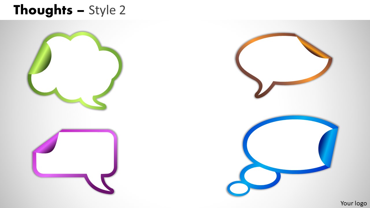Callouts Thoughts PowerPoint Slides And Ppt Graphics