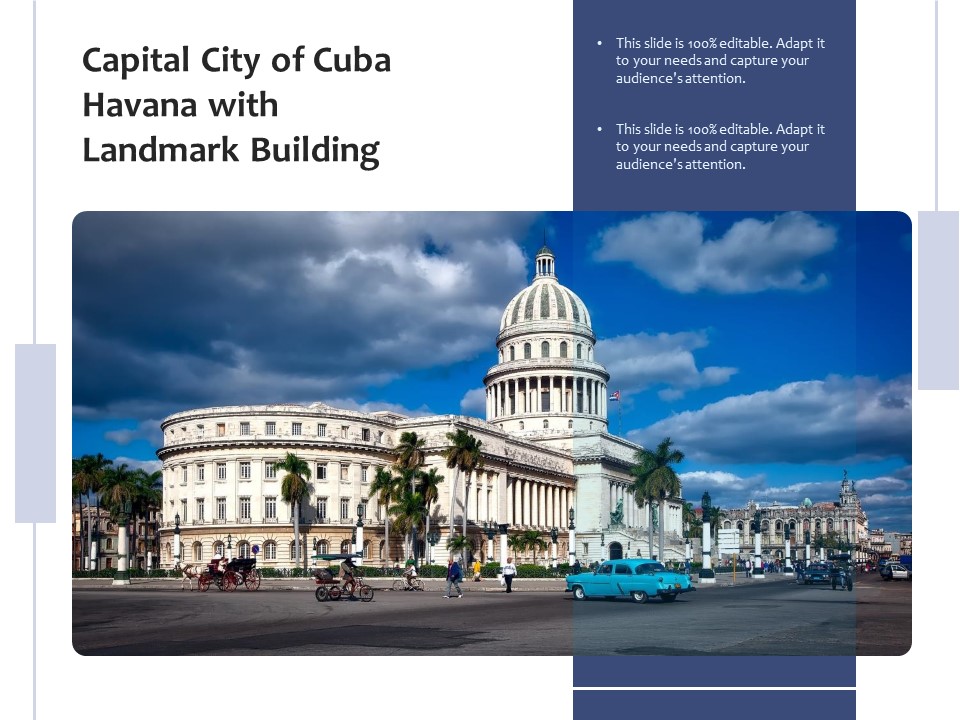 Capital City Of Cuba Havana With Landmark Building Ppt PowerPoint Presentation Outline PDF