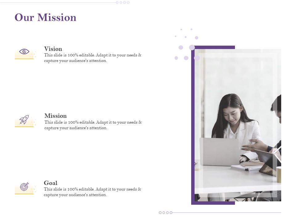 Capital Consumption Adjustment Our Mission Ppt File Example PDF