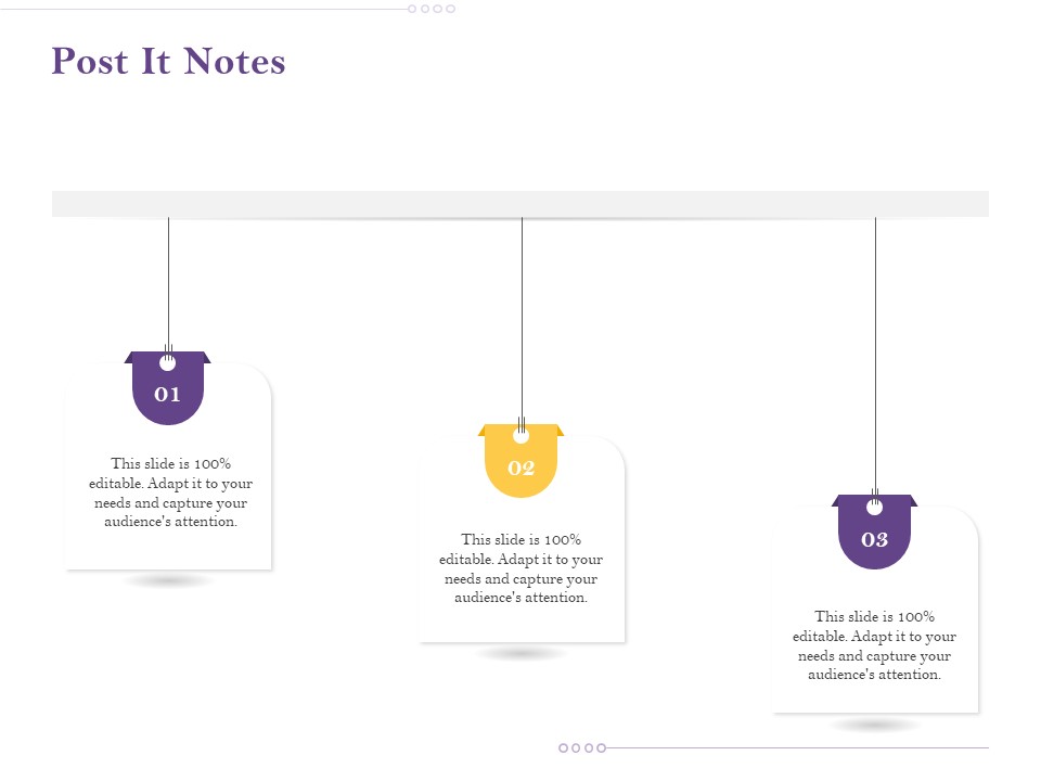 Capital Consumption Adjustment Post It Notes Slides PDF