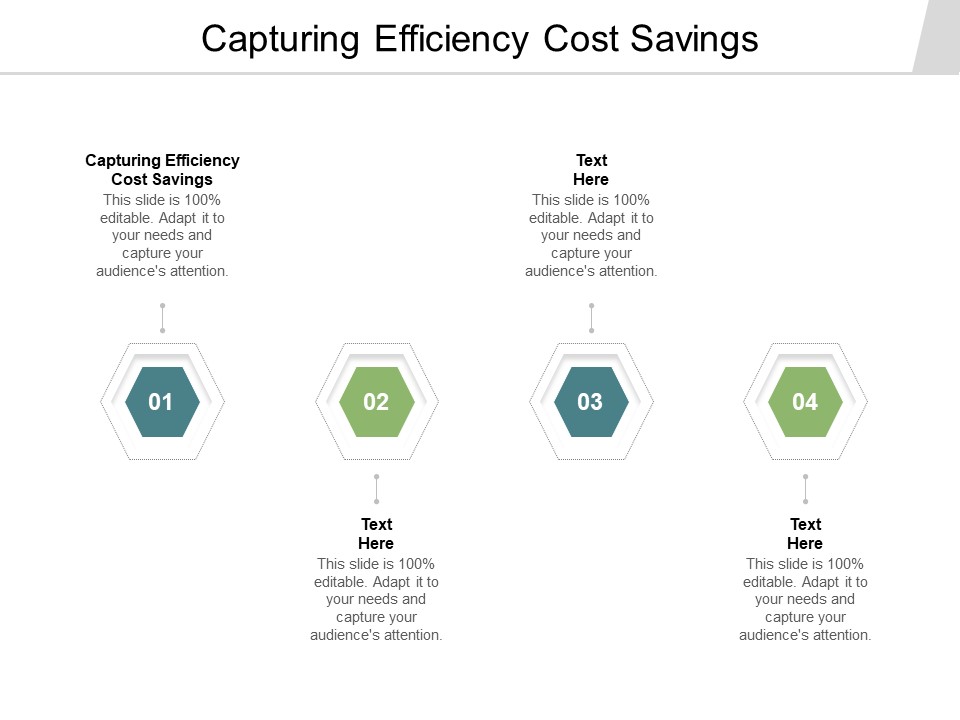 Capturing Efficiency Cost Savings Ppt PowerPoint Presentation Portfolio Example Introduction Cpb Pdf