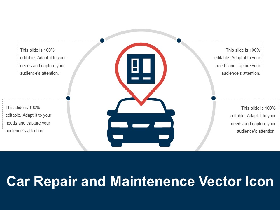 Car Repair And Maintenence Vector Icon Ppt PowerPoint Presentation Model Show PDF