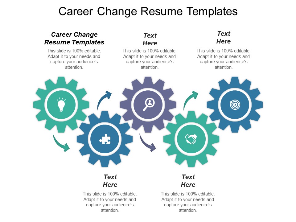 Career Change Resume Templates Ppt PowerPoint Presentation Pictures Files