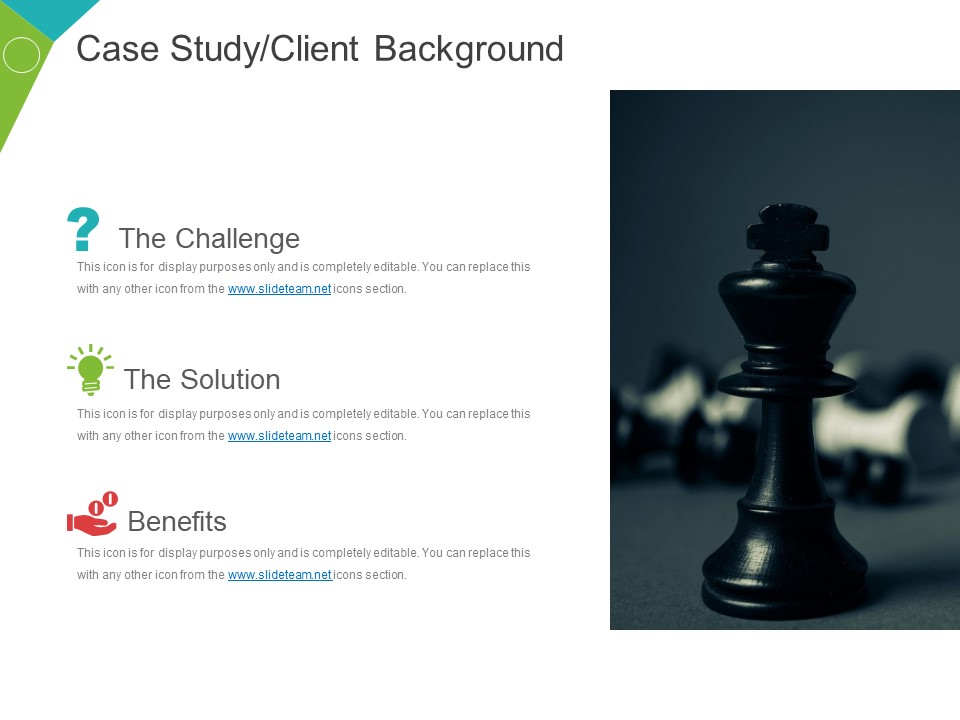 Case Study Client Background Template 1 Ppt PowerPoint Presentation Ideas Graphic Tips