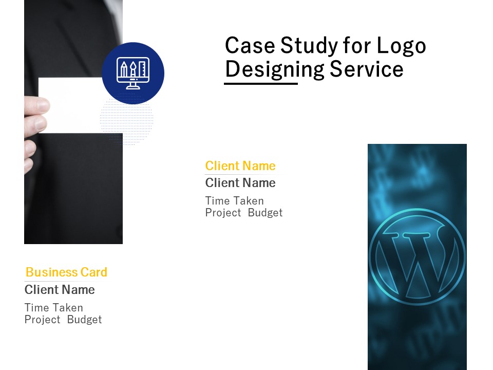 Case Study For Logo Designing Service Ppt PowerPoint Presentation Infographics Infographic Template