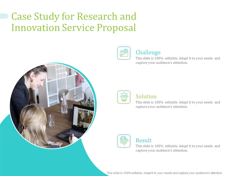 Case Study For Research And Innovation Service Proposal Ppt PowerPoint Presentation Inspiration Images PDF