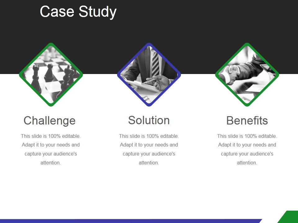 Case Study Template 1 Ppt PowerPoint Presentation Information