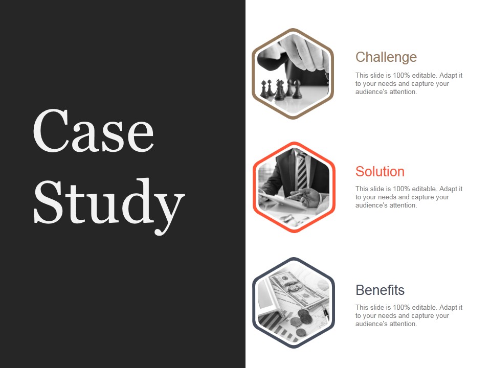 Case Study Template 1 Ppt PowerPoint Presentation Tips
