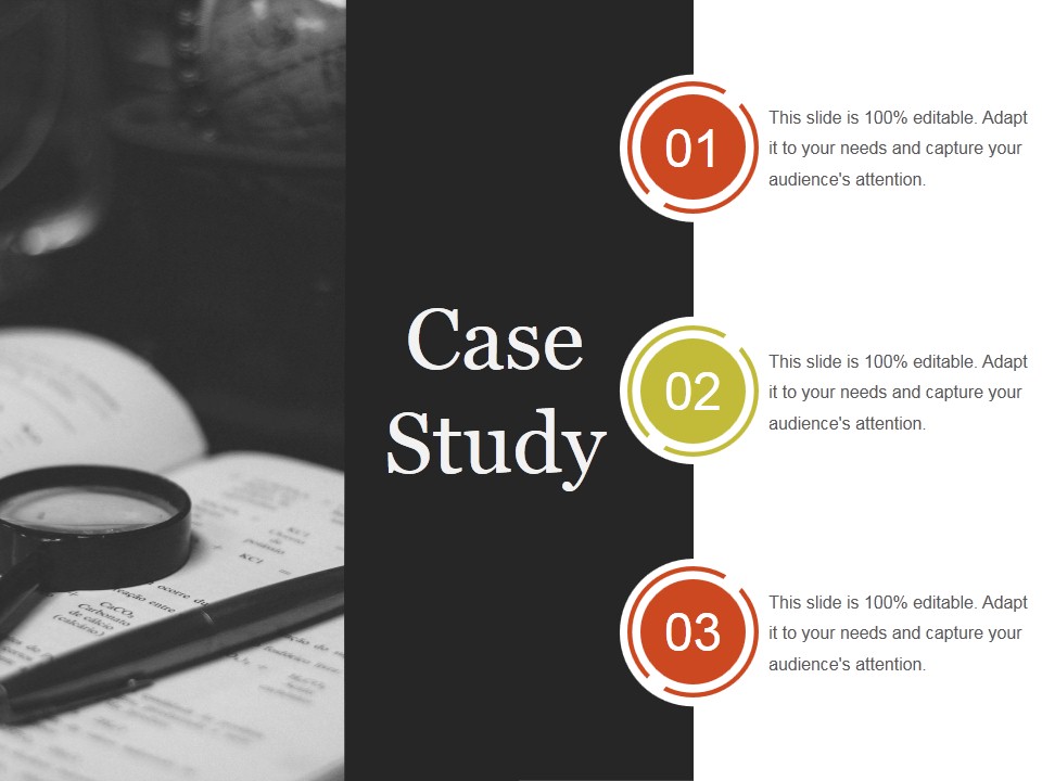 Case Study Template 2 Ppt PowerPoint Presentation Clipart