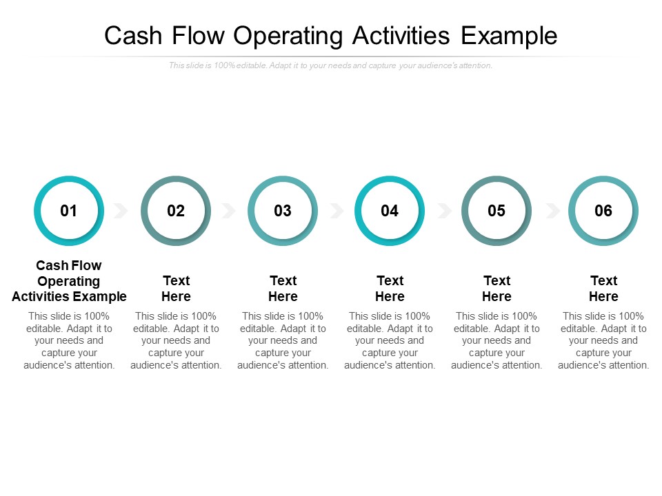 Cash Flow Operating Activities Example Ppt PowerPoint Presentation Outline Display Cpb