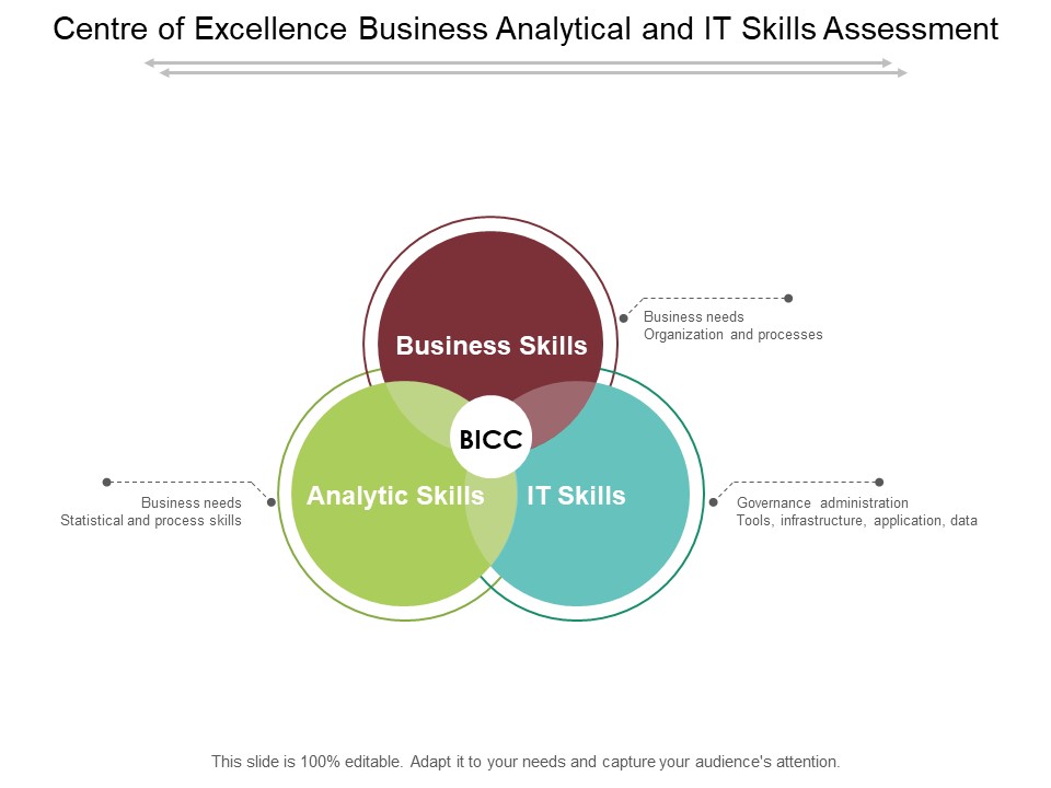 Centre Of Excellence Business Analytical And It Skills Assessment Ppt PowerPoint Presentation Summary Show