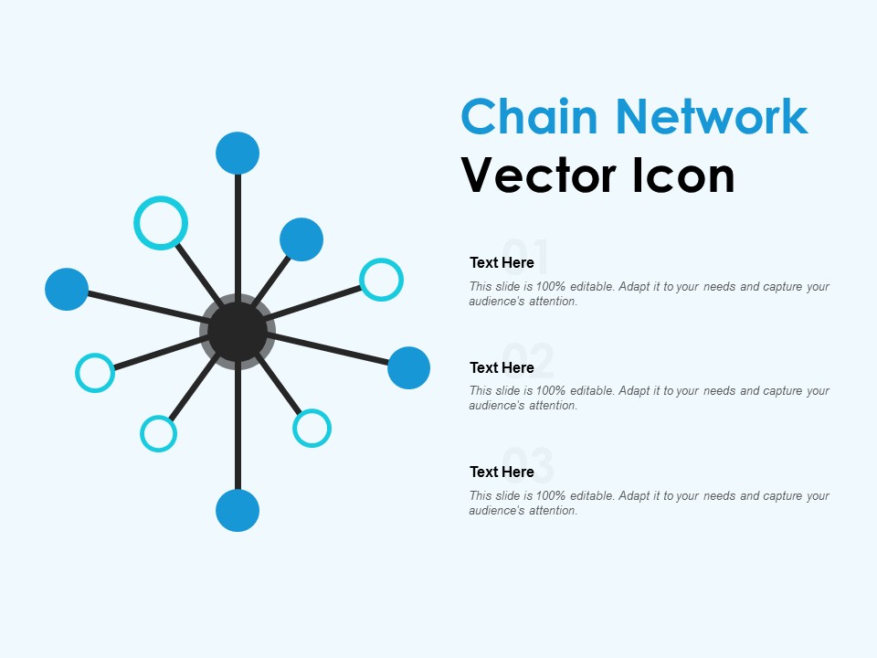 Chain Network Vector Icon Ppt PowerPoint Presentation Show Smartart