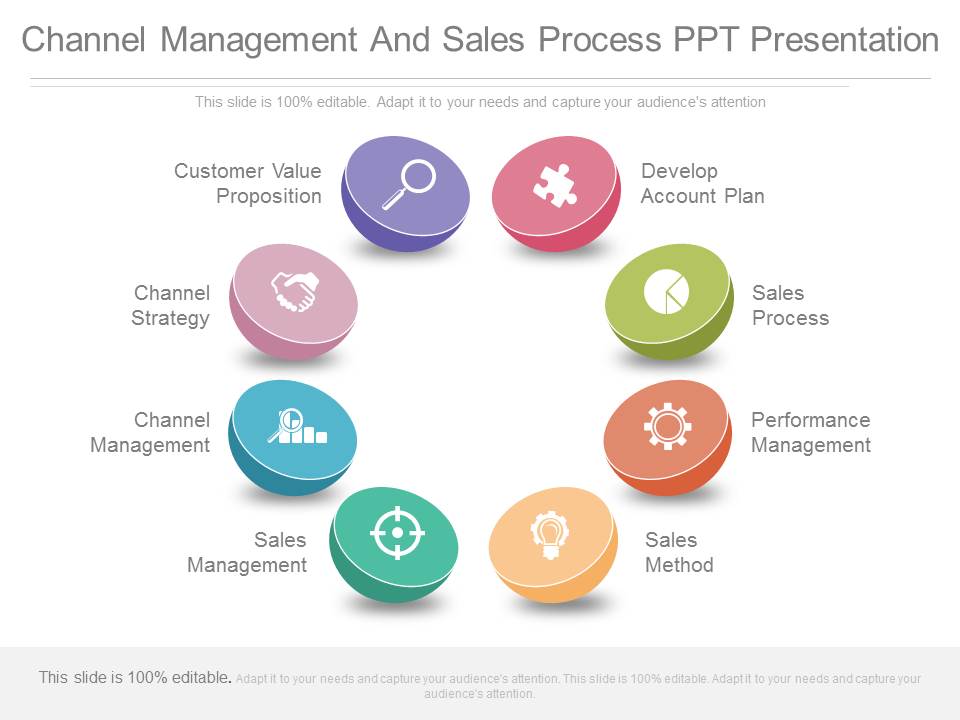 Channel Management And Sales Process Ppt Presentation