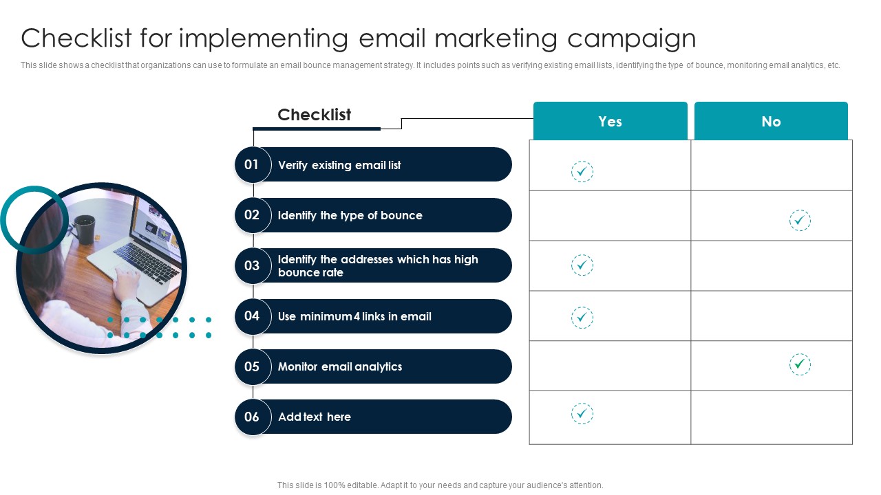 Checklist For Implementing Email Marketing Campaign Microsoft PDF