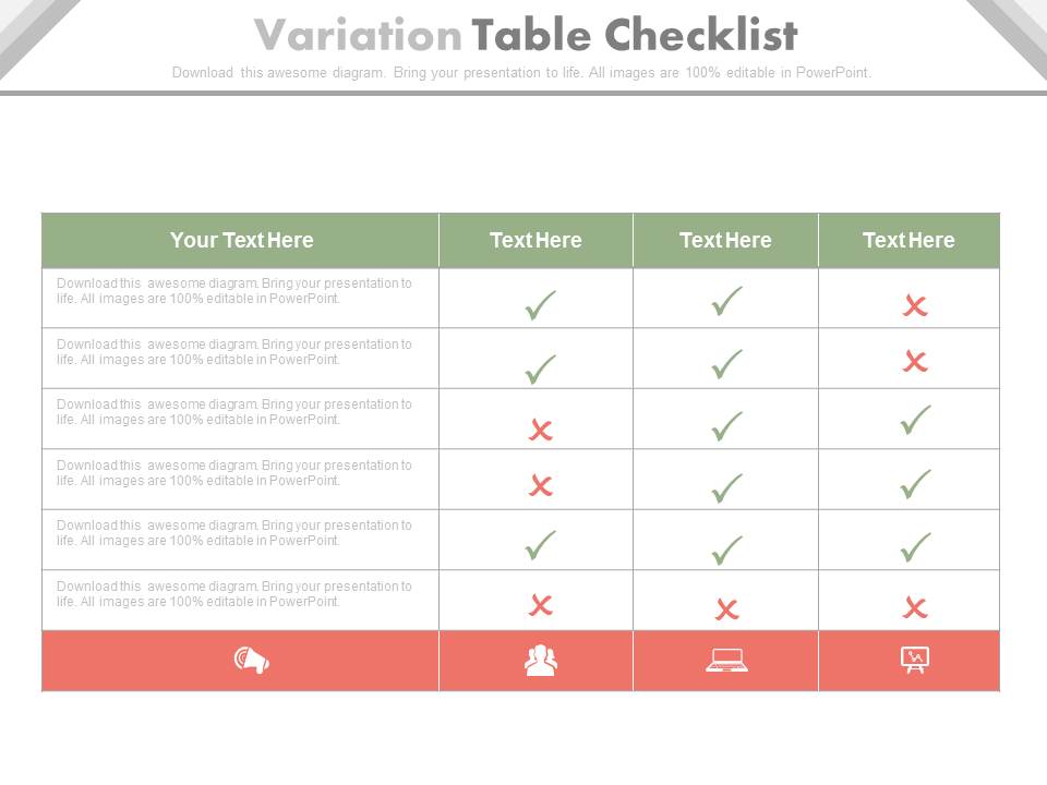 Checklist For Strategic Marketing Plan Powerpoint Slides
