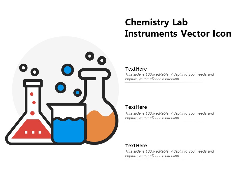 Chemistry Lab Instruments Vector Icon Ppt PowerPoint Presentation Slides Show