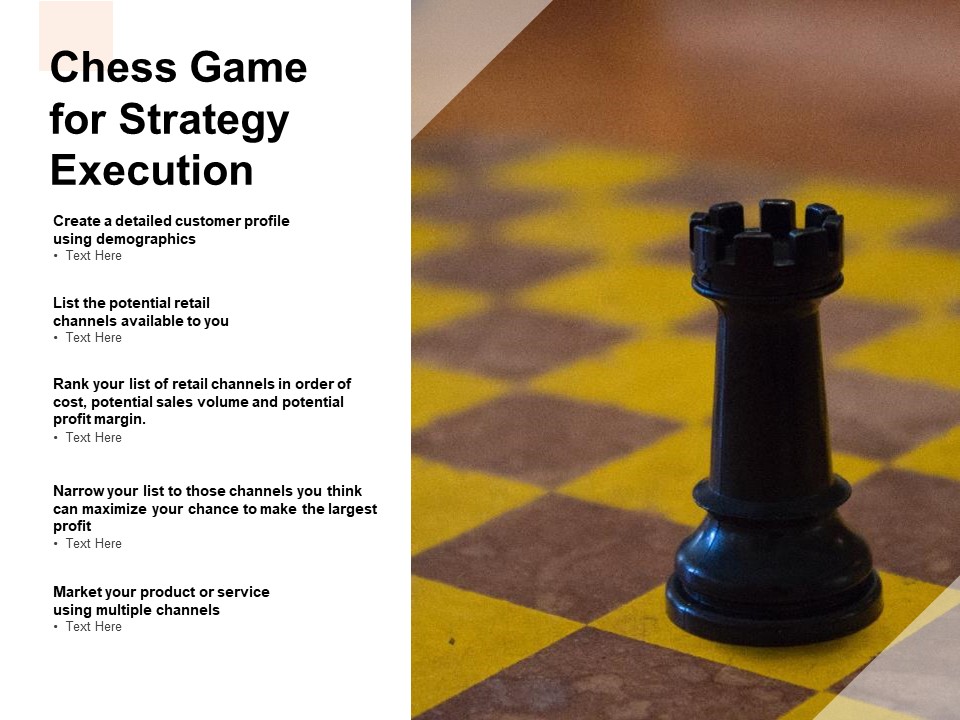 Chess Game For Strategy Execution Ppt PowerPoint Presentation Show Brochure