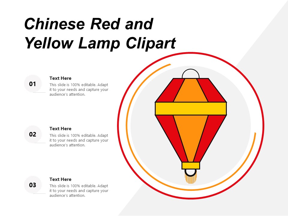 Chinese Red And Yellow Lamp Clipart Ppt PowerPoint Presentation Gallery Clipart PDF