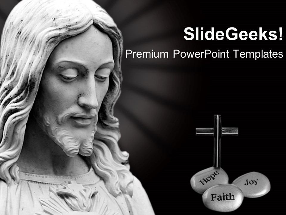 Christianity Religion Free PowerPoint Diagram