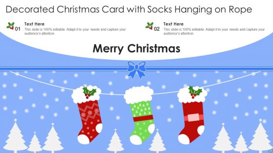 Christmas Socks Ppt PowerPoint Presentation Complete Deck With Slides