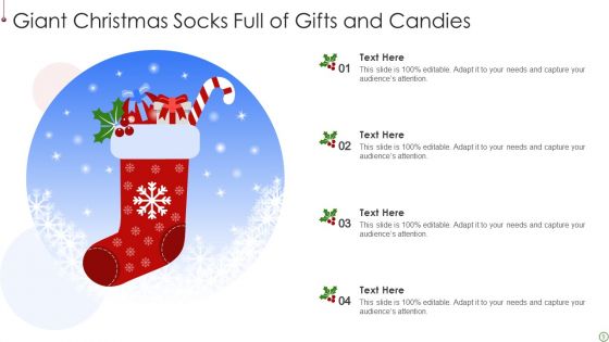 Christmas Socks Ppt PowerPoint Presentation Complete Deck With Slides