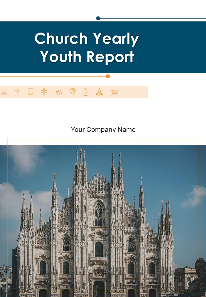 Church Yearly Youth Report One Pager Documents