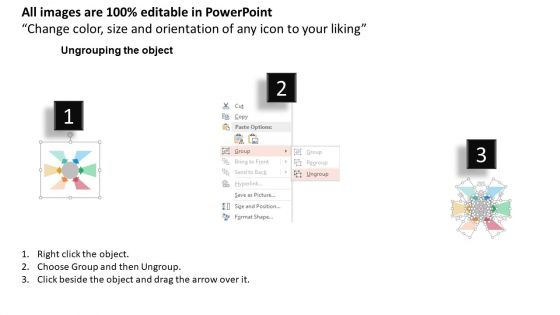 Circular Diagram Of Arrows Infographic Powerpoint Templates