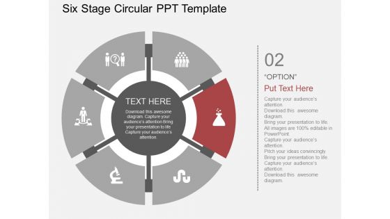 Circular Free PowerPoint Slide
