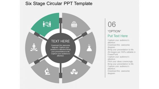 Circular Free PowerPoint Slide