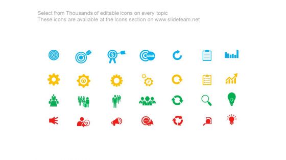 Circular Spokes Diagram For Innovation Process Powerpoint Template