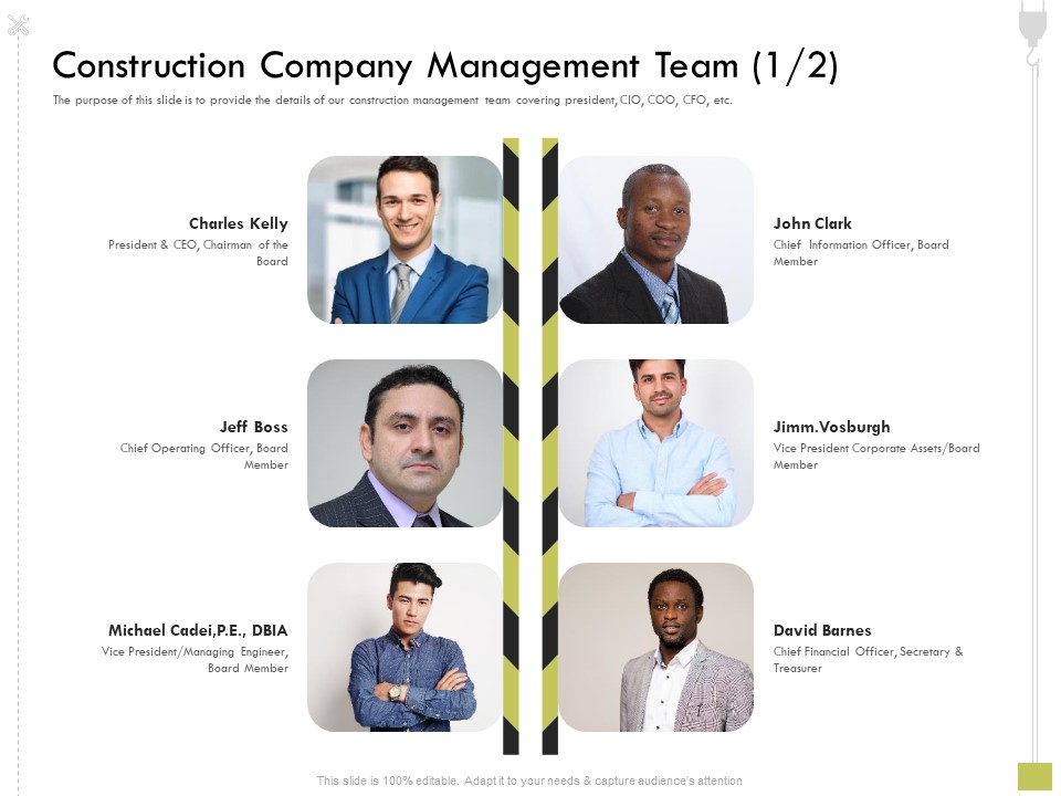 Civil Contractors Construction Company Management Team Company Ppt Layouts Smartart PDF