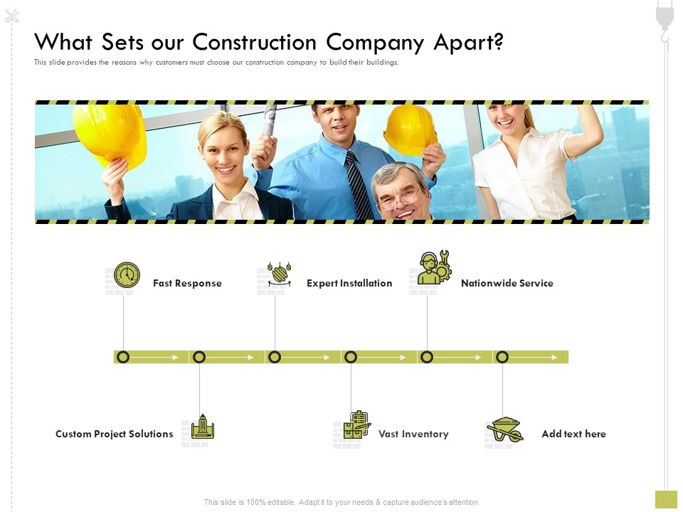 Civil Contractors What Sets Our Construction Company Apart Ppt Summary Files PDF