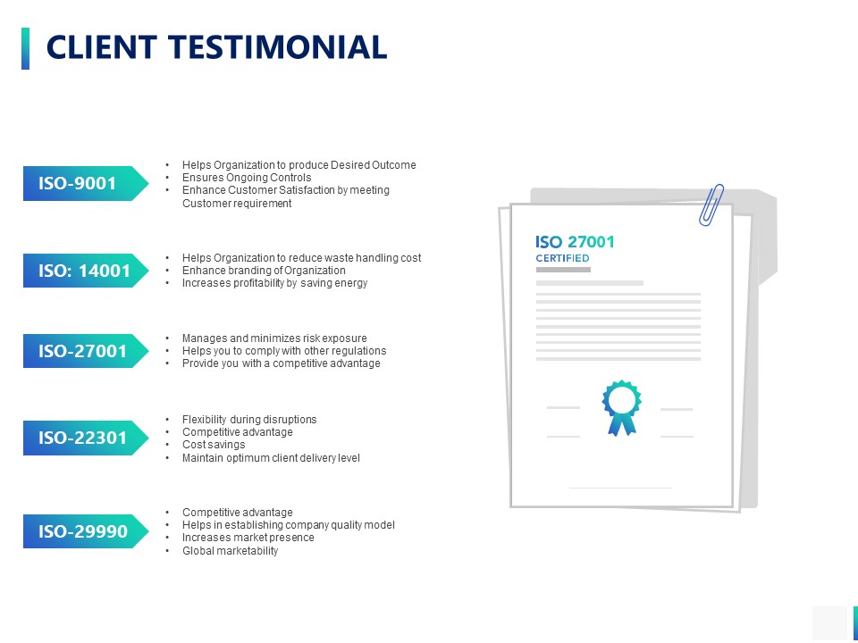 Client Testimonial Ppt PowerPoint Presentation Example File