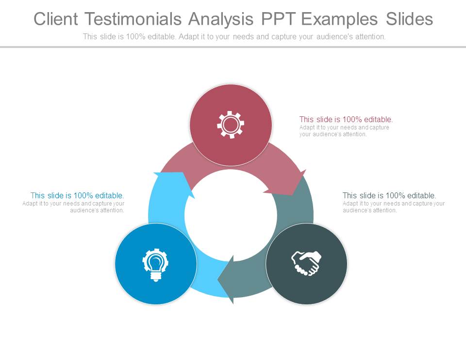 Client Testimonials Analysis Ppt Examples Slides