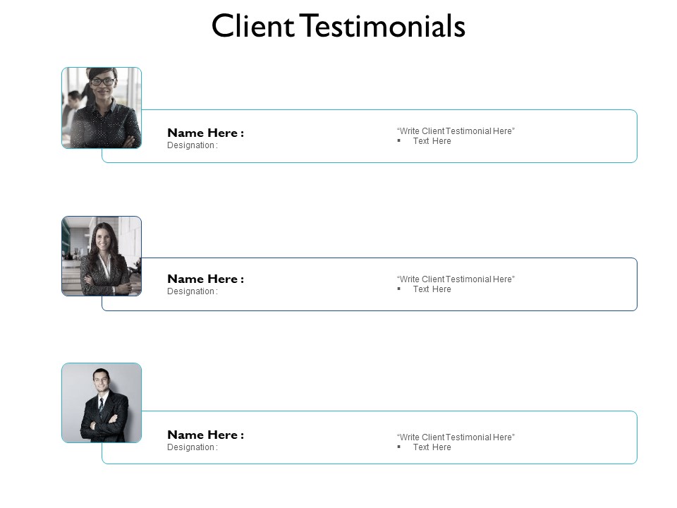 Client Testimonials Communication Ppt PowerPoint Presentation Outline Graphics