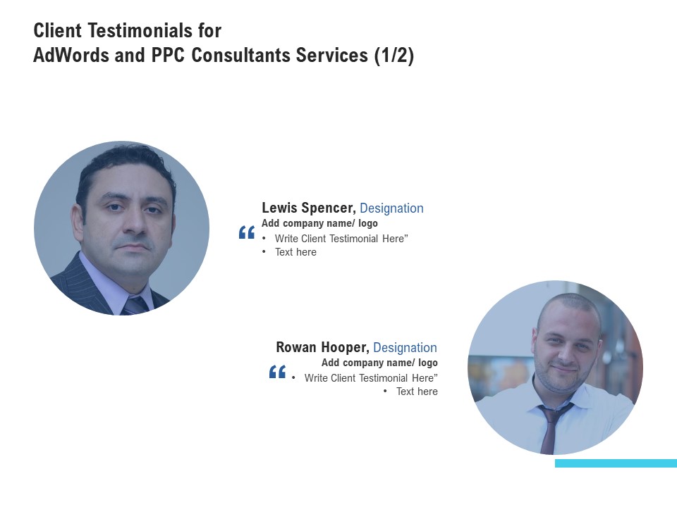 Client Testimonials For Adwords And PPC Consultants Services Rules PDF