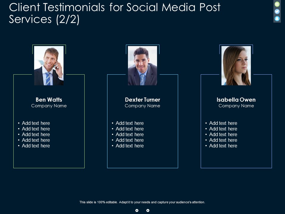 Client Testimonials For Social Media Post Services Teamwork Ppt PowerPoint Presentation Inspiration Portrait