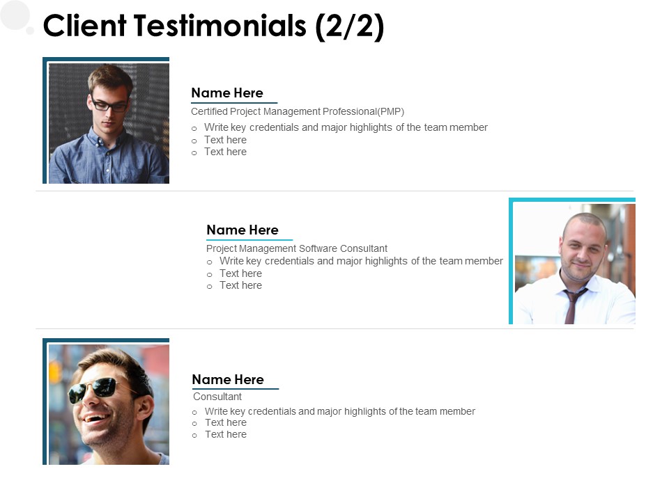 Client Testimonials Introduction Ppt PowerPoint Presentation Pictures Inspiration
