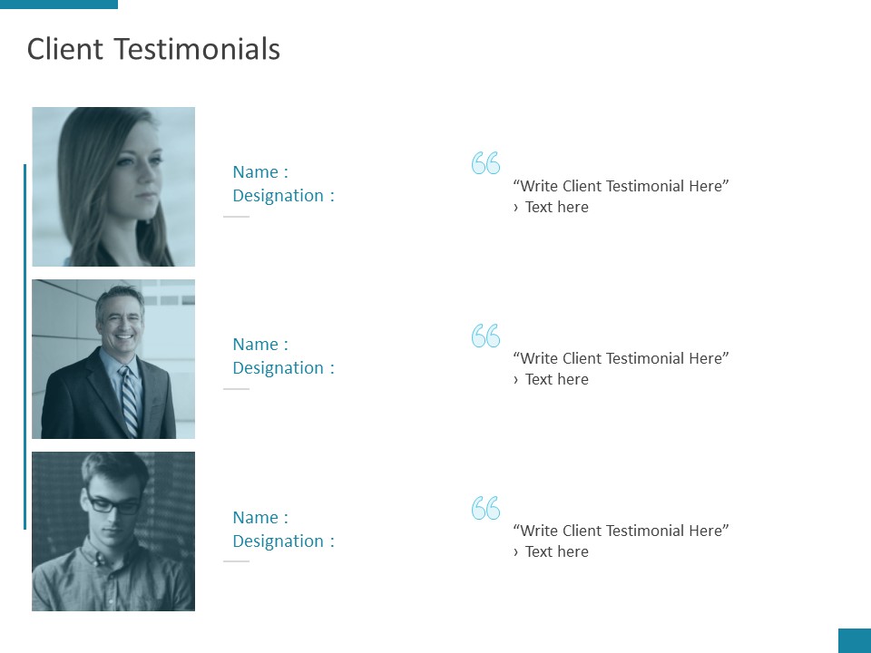 Client Testimonials Planning Ppt PowerPoint Presentation File Good