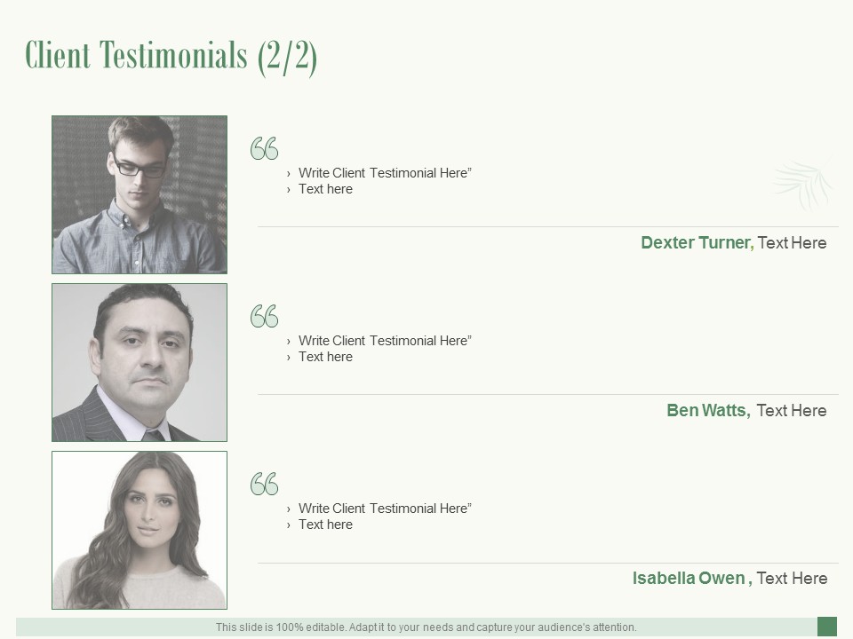 Client Testimonials Planning Ppt PowerPoint Presentation Portfolio Styles